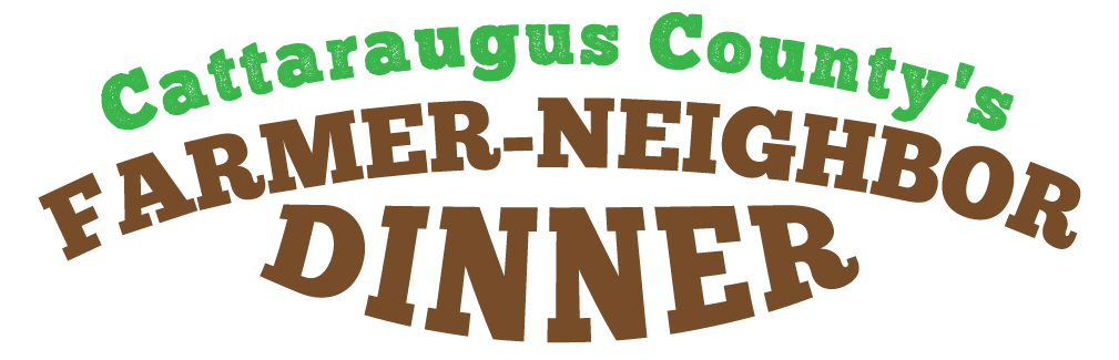 Wordmark for Cattaraugus County's Farmer-Neighbor Dinner